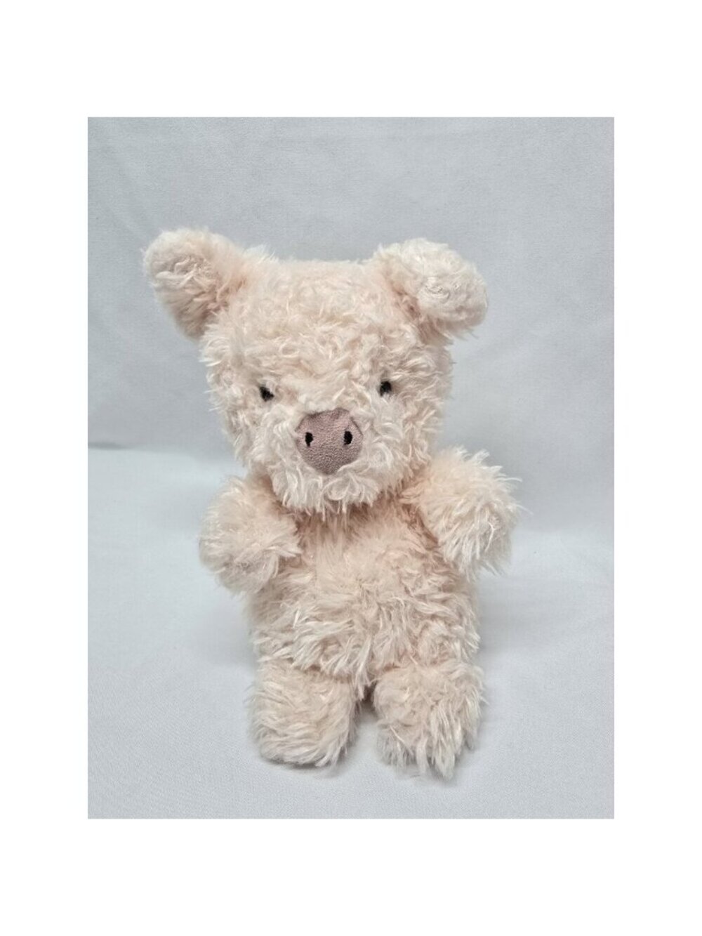 Jellycat Little Pig Pink Plush 7” Stuffed Animal Toy Soft Shaggy Piglet